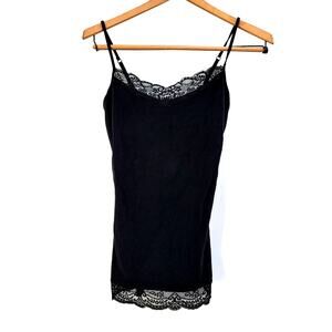 Y2K grunge streetwear witchy Feminine Delicate Express Sexy Stretch M Slip Lace